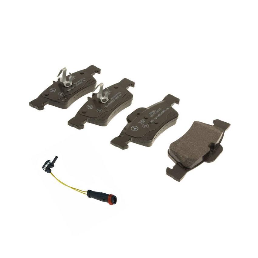 Mercedes Disc Brake Pad Set - Rear (With Sensor) 2115401717